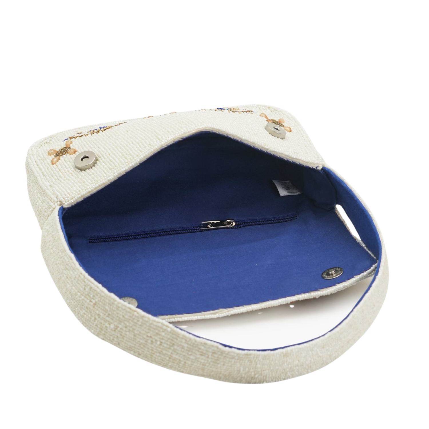 Handcrafted Beaded Shoulder Bag with Mystic Eye Design