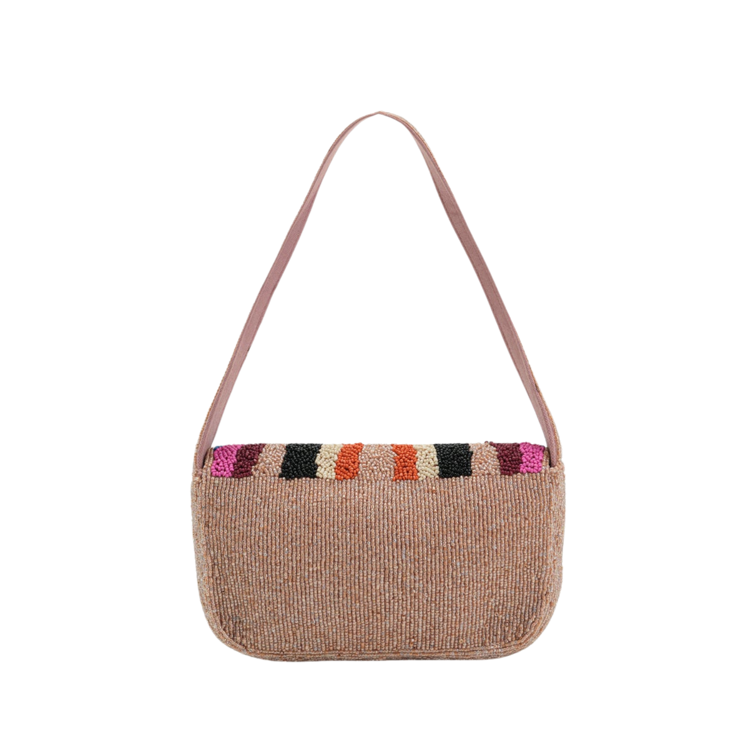 Multicolor Handcrafted Beaded Shoulder Bag