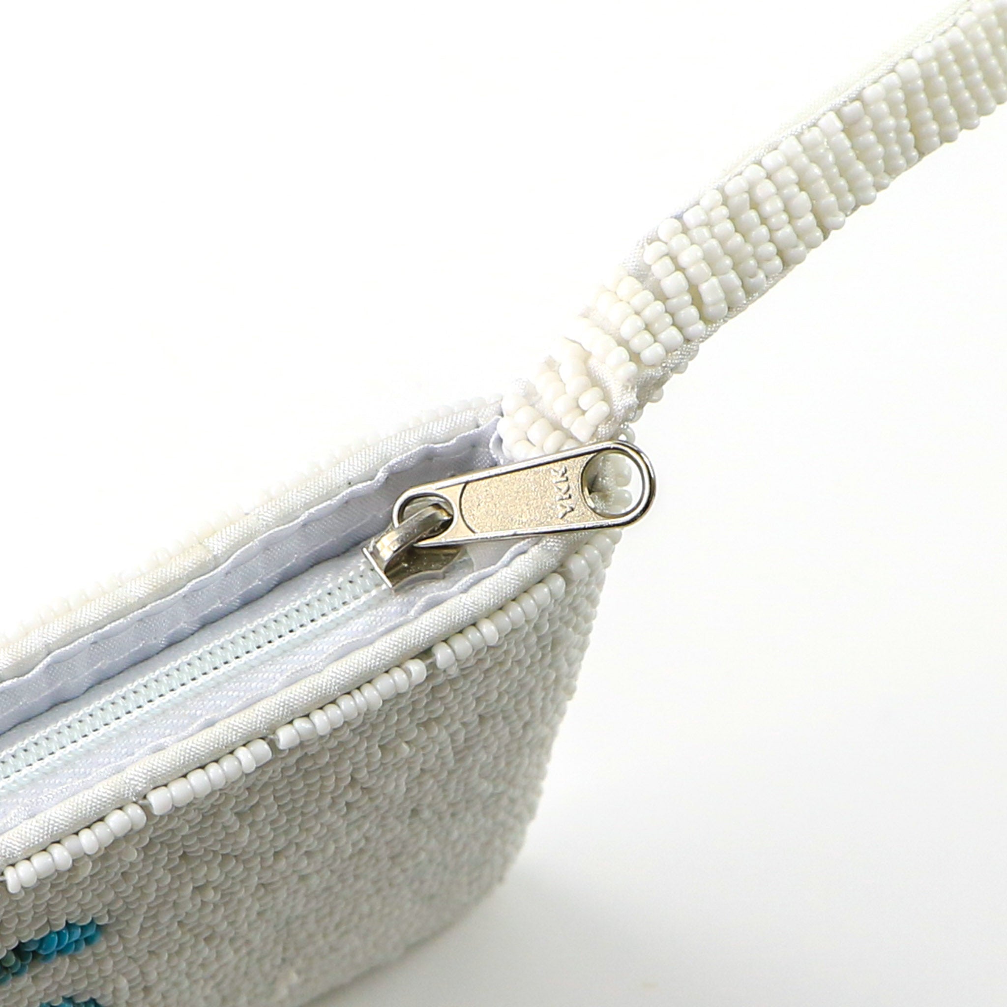 Handcrafted Beaded Palm Tree Pouch