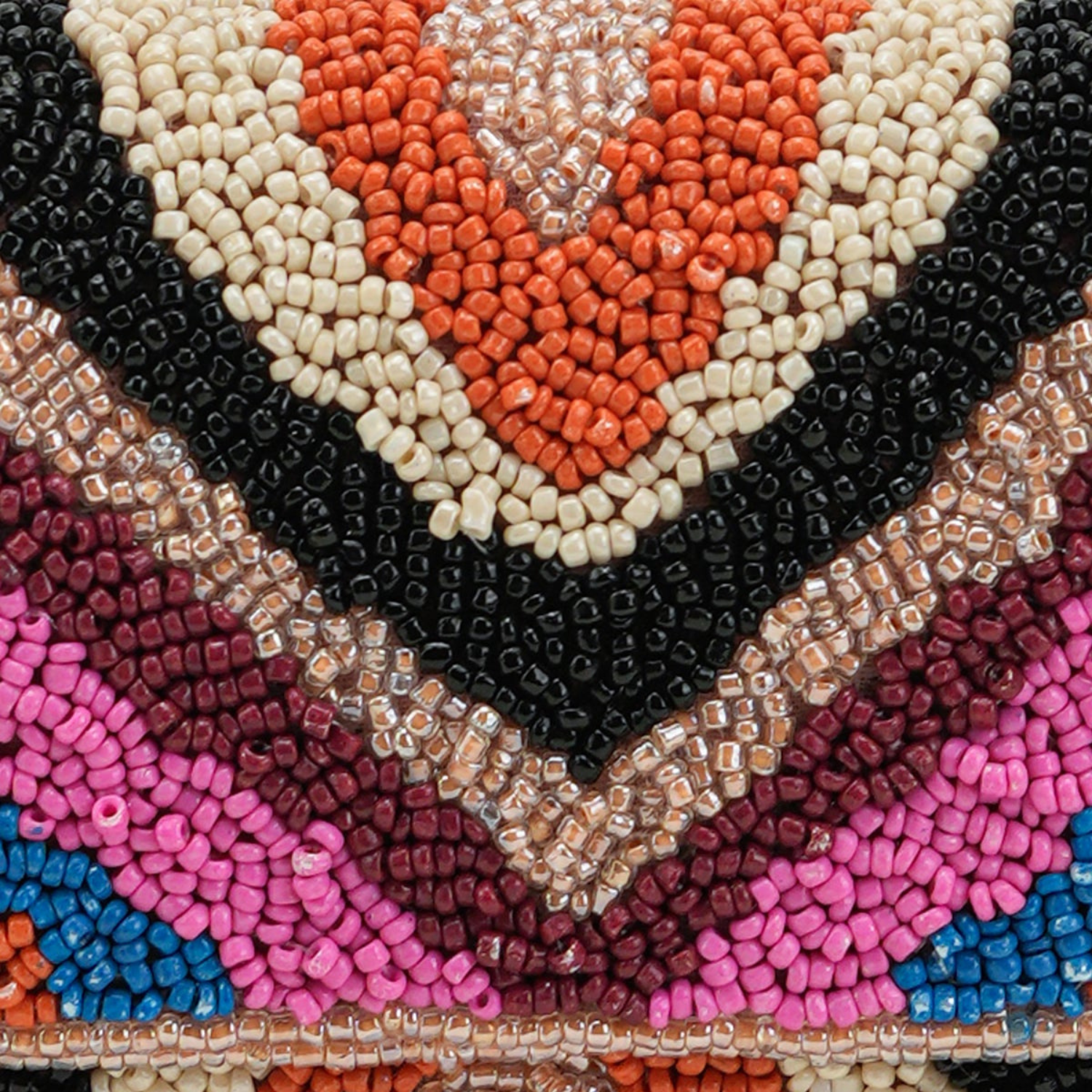 Multicolor Handcrafted Beaded Shoulder Bag